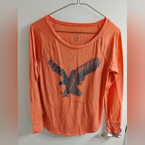 American Eagle Outfitters Soft & Sexy Tee in Orange